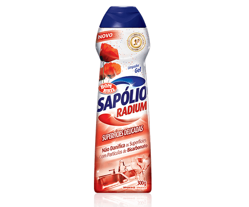 Saponáceo Gel com Micropartículas Multiuso Sapólio Radium Squeeze 300g