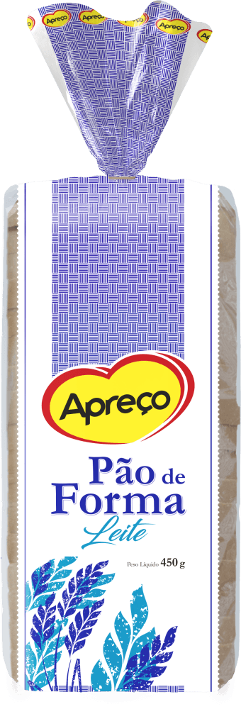 Pão De Forma Apreço Leite 450g