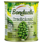 Ervilha em Conserva Tradicional Bonduelle Lata Peso Líquido 300g Peso Drenado 170g