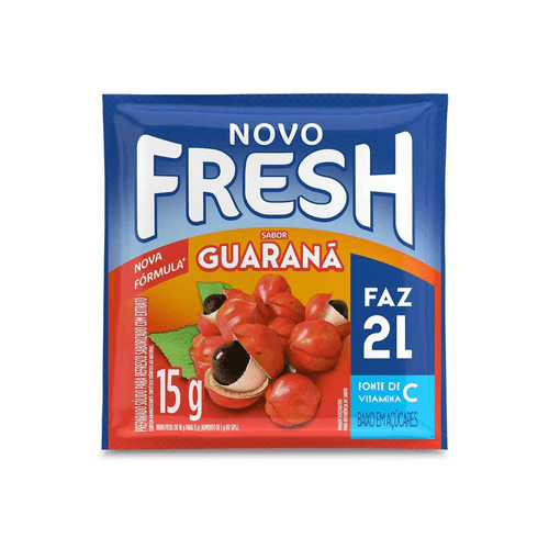 Refresco Em Pó Fresh Guaraná 15g