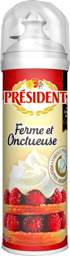 Creme Chantilly Spray Président Frasco 250g