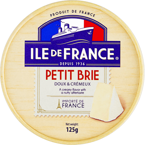 Queijo Petit Brie Ile de France 125g