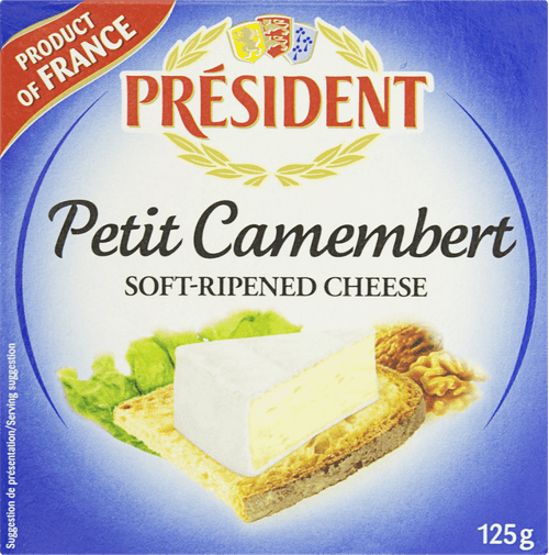 Queijo Petit Camembert Président 125g