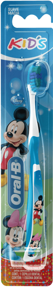 Escova Dental Macia e Suave Mickey Oral-B Kids