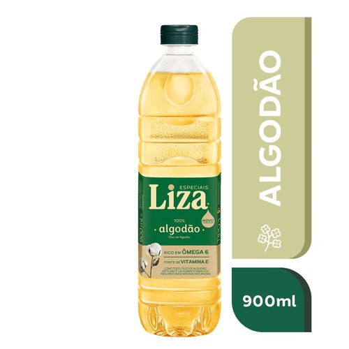 Óleo de Algodão Liza PET 900ml