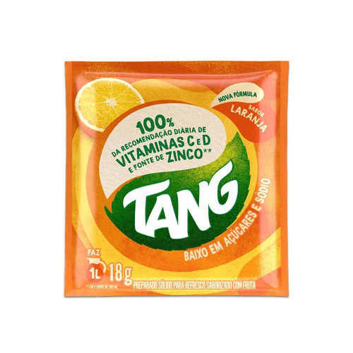 Refresco Em Pó Tang Laranja 18g