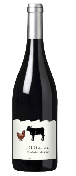 Vinho de France Duo Des Mets Merlot e Cabernet 750ml