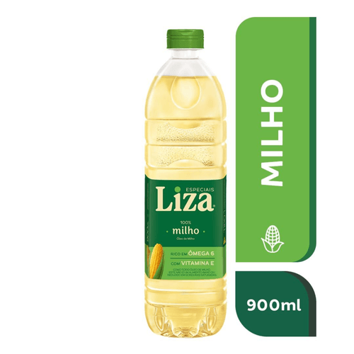 Óleo de Milho Tipo 1 Liza Especiais Garrafa 900ml