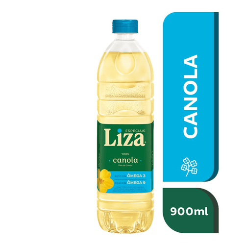 Óleo de Canola Tipo 1 Liza Especiais Garrafa 900ml