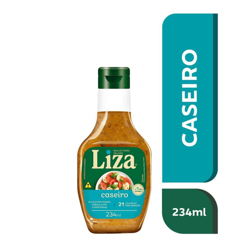 Molho para Salada Caseiro Liza 234ml