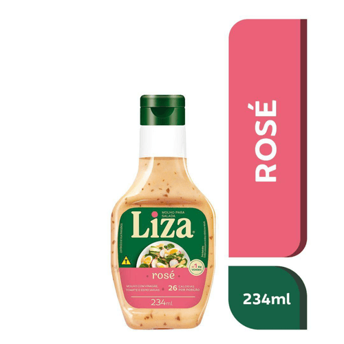 Molho para Salada Rosé Liza 234ml