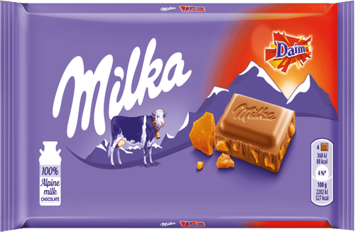 Chocolate Milka Daim 100g