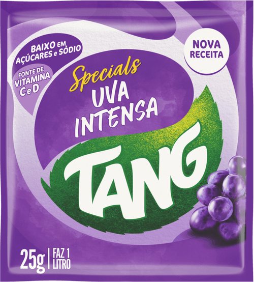 Refresco em Pó Uva Intensa Tang Pacote 25g