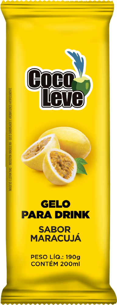 Gelo Coco Leve 190g-pc Maracuja