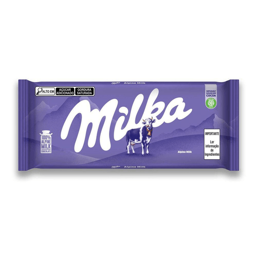 Chocolate Ao Leite Milka 100G