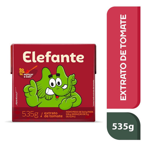 Extrato de Tomate Elefante TP 535g