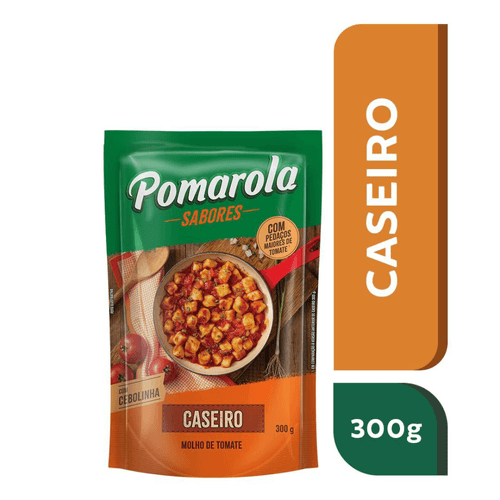 Molho de Tomate Pomarola Caseiro Sachê 300g