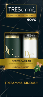 Kit-Shampoo-400ml---Condicionador-200ml-com-Cha-Verde-Gengibre-e-Proteina-do-Trigo-Tresemme-Detox-Capilar-Preco-Especial