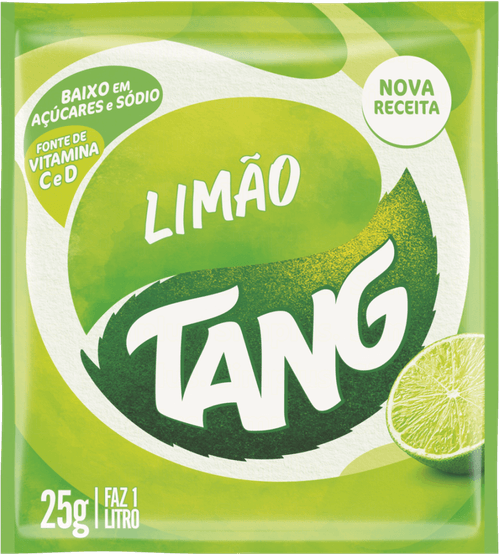 Refresco em Pó Limão Tang Pacote 25g