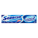 Creme-Dental-com-Fluor---Calcio-Sorriso-Tripla-Limpeza-Completa-Caixa-70g