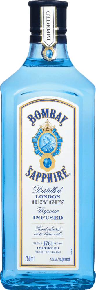 Gin London Dry Bombay Sapphire Garrafa 750ml