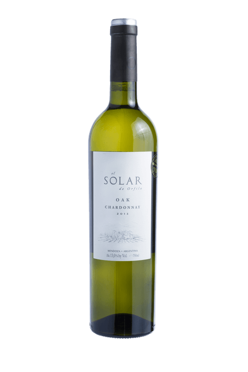 Vinho Argentino Branco Solar de Orfila Chardonnay 750ml