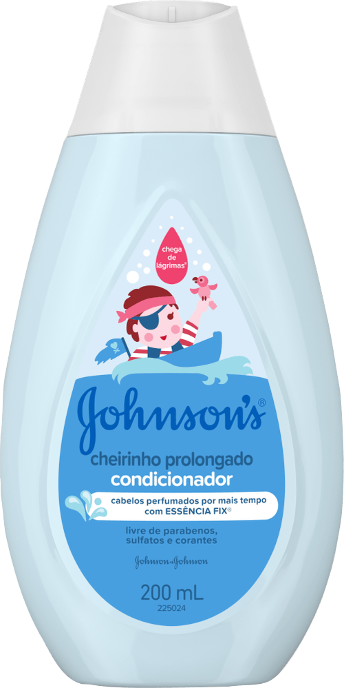 Condicionador Johnson's Kids Cheirinho Prolongado Frasco 200ml