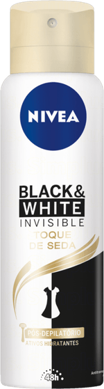 Antitranspirante-Aerossol-Toque-de-Seda-48h-Nivea-Invisible-for-Black---White-150ml-Spray