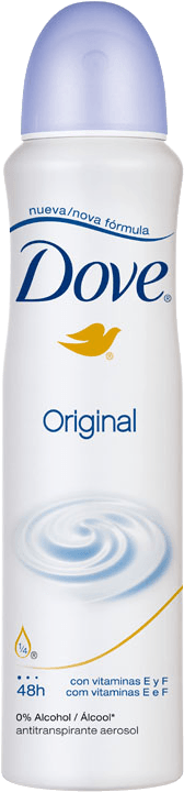 Antitranspirante Aerossol Sensitive sem Perfume 72h Dove 150ml Spray