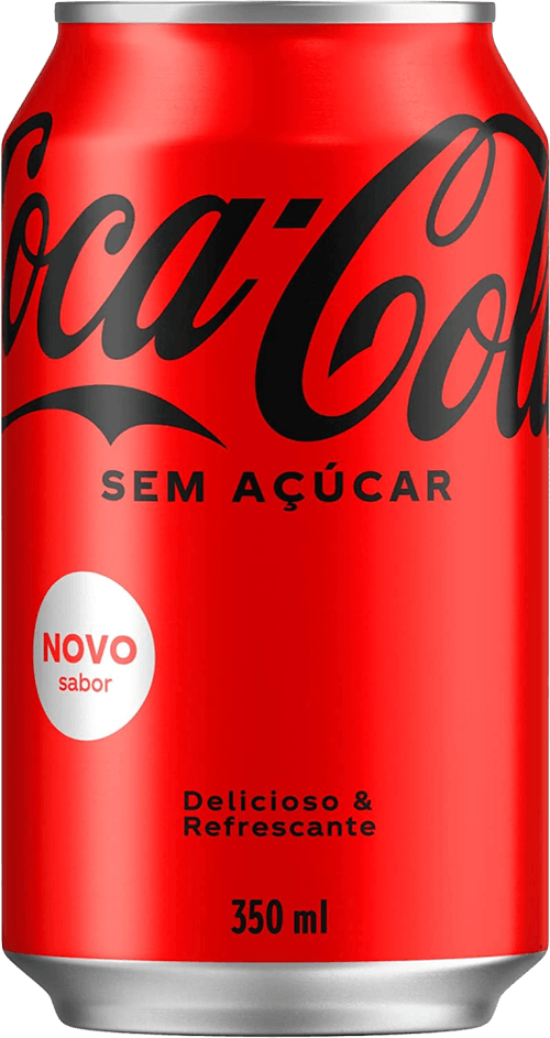 Refrigerante Sem Açúcar Coca-cola Lata 350ml