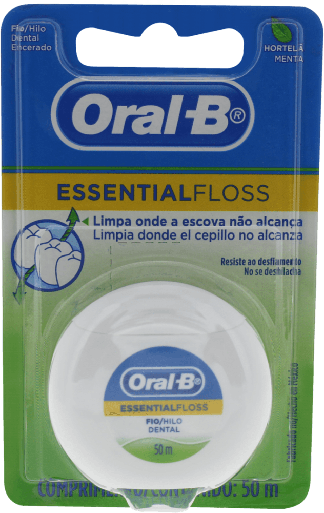 Fio-Dental-Encerado-Menta-Oral-B-50m