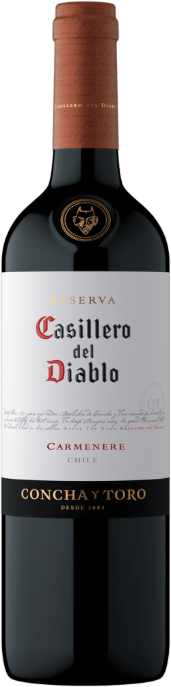 Vinho Chileno Tinto Seco Reserva Casillero del Diablo Carménère Valle Central Garrafa 750ml