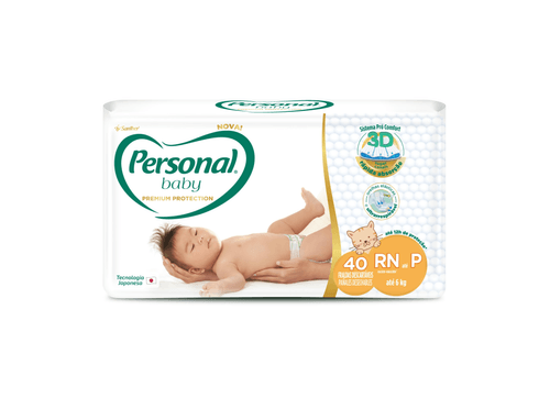 Fralda Personal Baby Premium Protection P 40 unidades