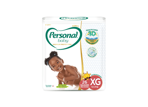 Fralda Personal Baby Premium Protection XG 26 unidades