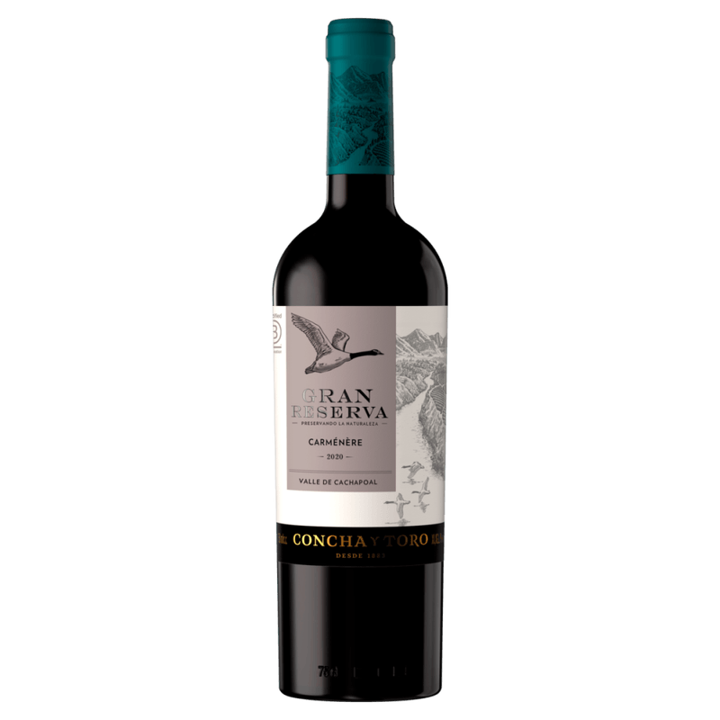 Vinho-Chileno-Tinto-Seco-Gran-Reserva-Carmenere-Valle-de-Colchagua-Garrafa-750ml