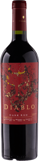 Vinho-Chileno-Tinto-Meio-Seco-Dark-Red-Diablo-Valle-del-Maule-Garrafa-750ml