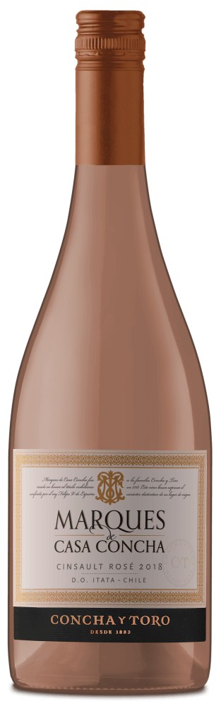 Vinho Chileno Rosé Seco Marques de Casa Concha Cinsault Valle del Itata Garrafa 750ml