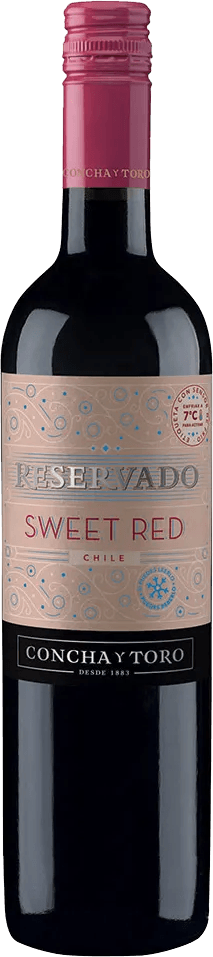 Vinho Chileno Tinto Suave Sweet Red Reservado Garrafa 750ml