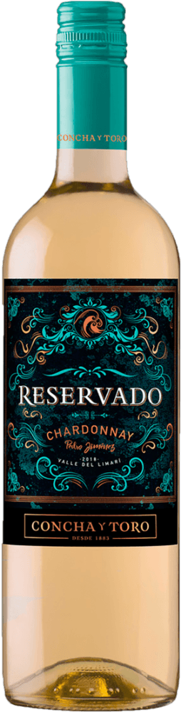 Vinho Chileno Branco Meio Seco Reservado Chardonnay Pedro Jiménez Garrafa 750ml