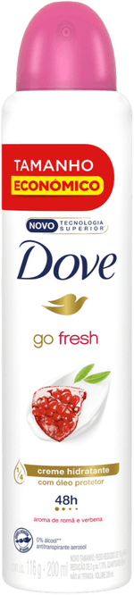 Antitranspirante-Aerossol-Roma-e-Verbena-72h-Dove-Go-Fresh-200ml-Spray-Tamanho-Economico
