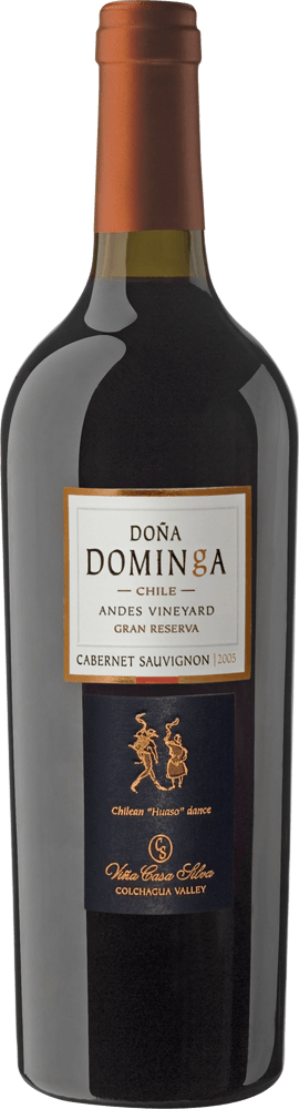 Vinho Chileno Tinto Seco Gran Reserva de los Andes Doña Dominga Cabernet Sauvignon Valle de Colchagua Garrafa 750ml