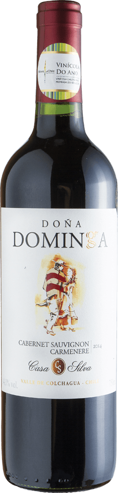 Vinho Chileno Tinto Seco Doña Dominga Cabernet Sauvignon Valle de Colchagua Garrafa 750ml