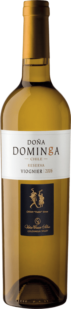 Vinho Chileno Branco Seco Reserva de Família Casa Silva Doña Dominga Viognier Valle de Colchagua Garrafa 750ml