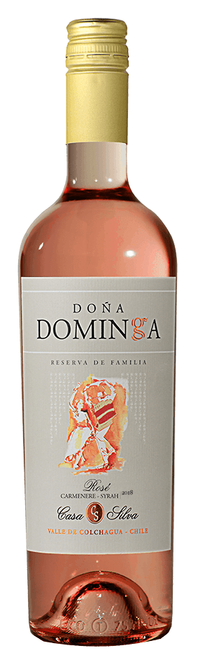 Vinho Chileno Rosé Dona Dominga Syrah Carménère 750ml