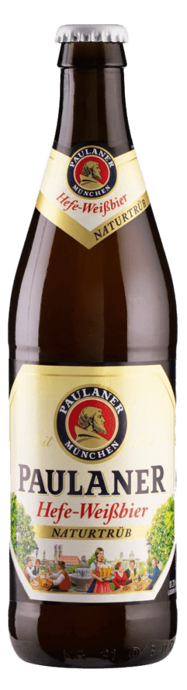 Cerveja de Trigo Hefe-Weissbier Naturtrüb Paulaner Garrafa 500ml