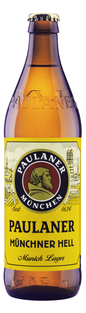 Cerveja Münchner Hell Puro Malte Paulaner Garrafa 500ml