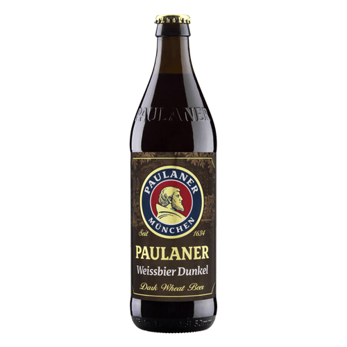 Cerveja Alemã Paulaner Weiss Dunkel Garrafa 500 Ml