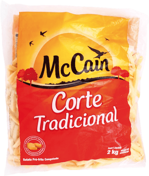 Batata Pré-Frita Tradicional Congelada McCain Pacote 400g