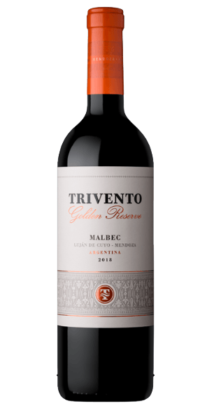 Vinho Argentino Tinto Seco Golden Reserve Trivento Malbec Luján de Cuyo Garrafa 750ml