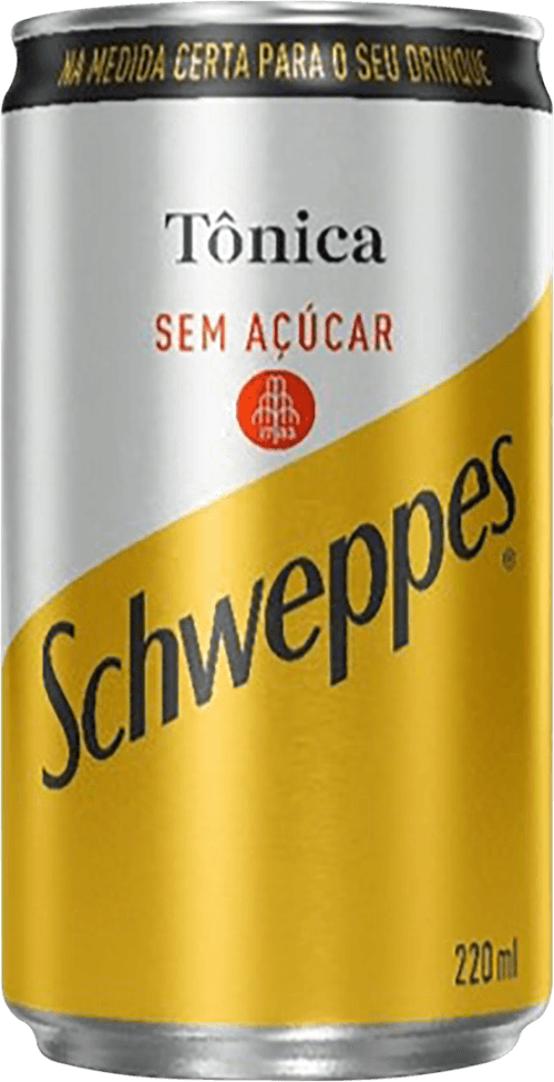 Água Tônica Zero Açúcar Schweppes Lata 220ml